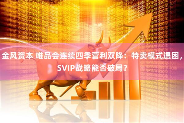 金风资本 唯品会连续四季营利双降：特卖模式遇困，SVIP战略能否破局？