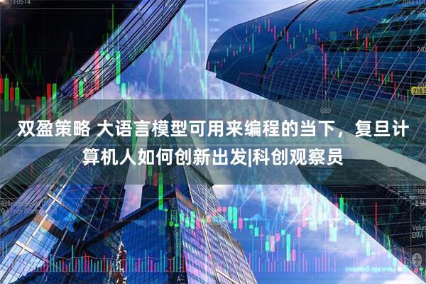 双盈策略 大语言模型可用来编程的当下，复旦计算机人如何创新出发|科创观察员